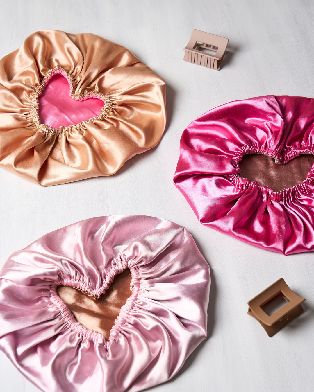 Gorro en seda Satín para el cabello