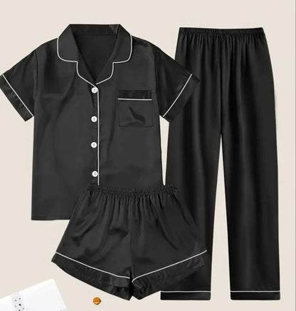 Pijama Camisera Duo Look – Short o Pantalón Largo